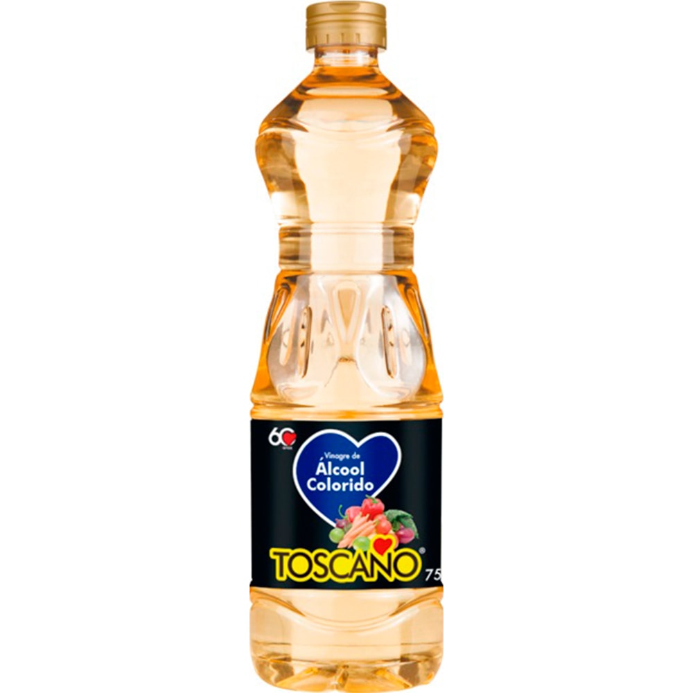 Vinagre Toscano Álcool Colorido 750ml - Destro