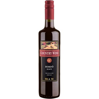 Vinho Bordô Suave Country Wine 750ml
