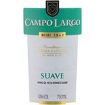 Vinho Campo Largo Branco Suave 750ml