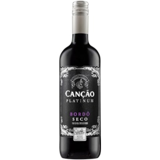 Vinho Canção Platinum Bordô Seco 750ml