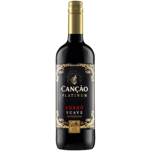 Vinho Canção Platinum Bordô Suave 750ml