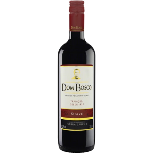 Vinho Dom Bosco Tinto Suave 750ml