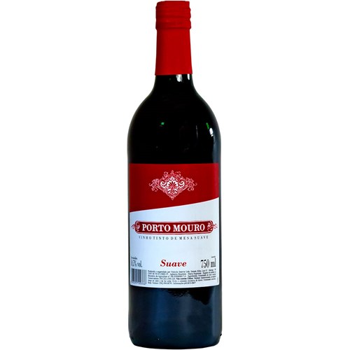 Vinho Porto Mouro Tinto Suave 750ml