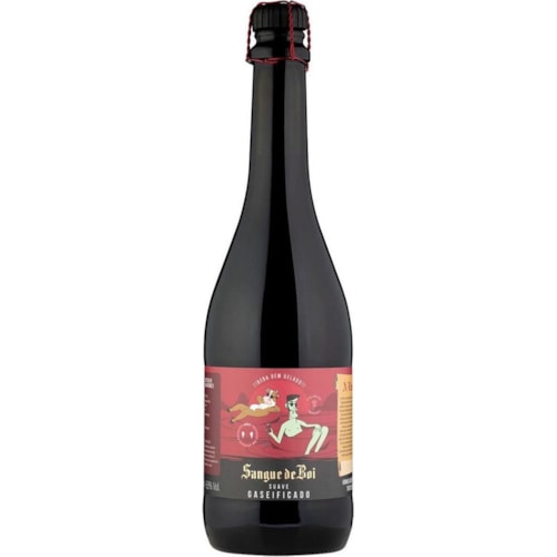 Vinho Sangue de Boi Tinto Suave 660ml