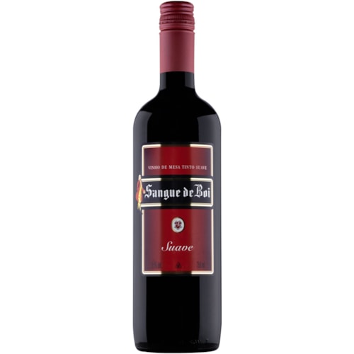 Vinho Sangue de Boi Tinto Suave 750ml