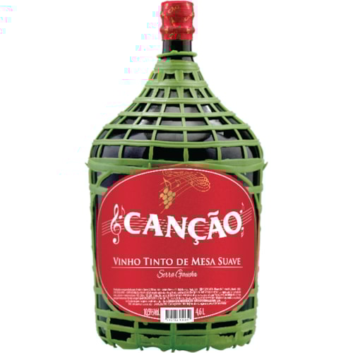 Vinho Tinto Suave Canção 4,6l