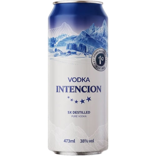 Vodka Intencion 5x Destilada 473ml