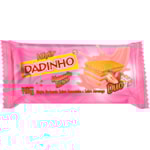 Wafer Dadinho Recheio Sabor Amendoim e Morango 110g