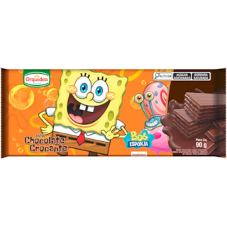 Wafer Orquídea Sabor Chocolate Crocante 90g
