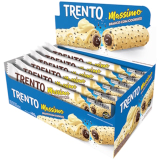 Wafer Trento Massimo Branco com Cookies 25g