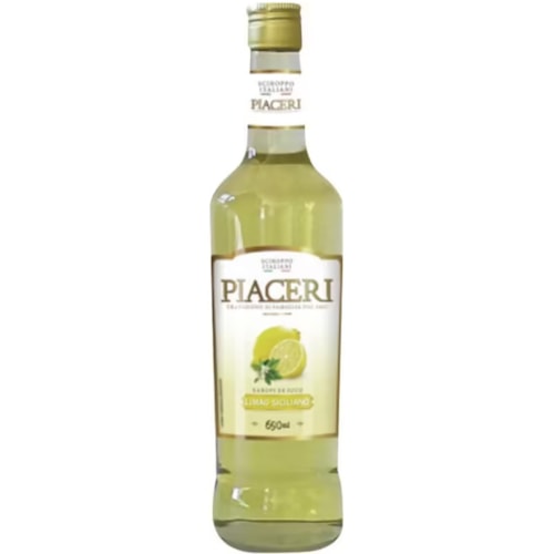 Xarope Piaceri Sabor Limão Siciliano 500ml