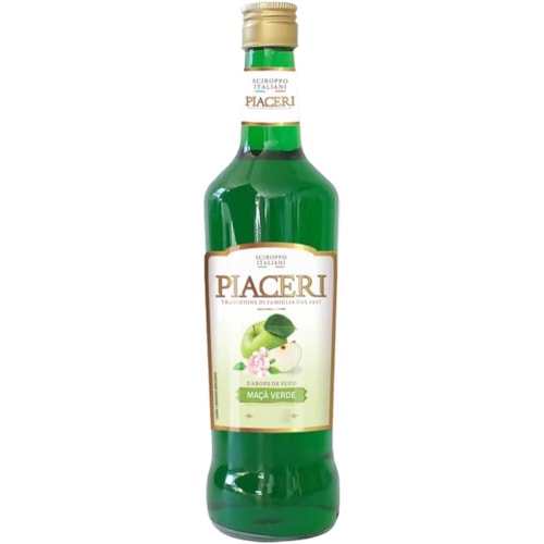 Xarope Piaceri Sabor Maçã Verde 500ml